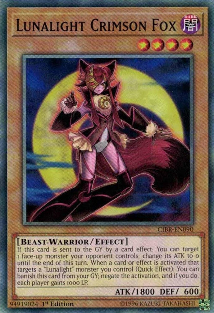 Image for Lunalight Crimson Fox (CIBR-EN090) (CIBR) - YuGiOh