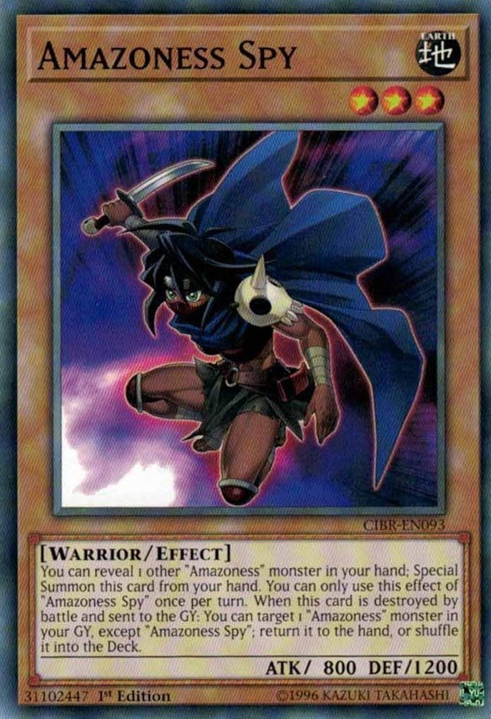 Image for Amazoness Spy (CIBR-EN093) (CIBR) - YuGiOh