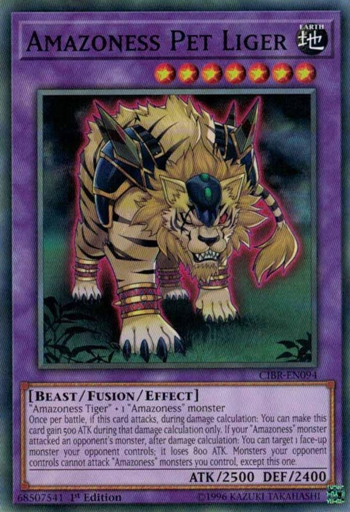Image for Amazoness Pet Liger (CIBR-EN094) (CIBR) - YuGiOh