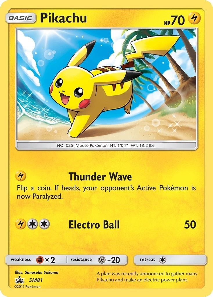 Image for Pikachu - SM81 (SM81) (SMP) - Pokemon