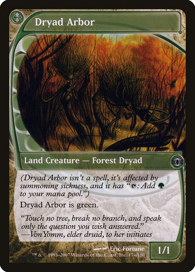 Image for Dryad Arbor (174) (Future Sight) - Magic: The Gathering
