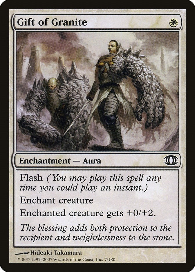 Image for Gift of Granite (7) (Future Sight) - Magic: The Gathering