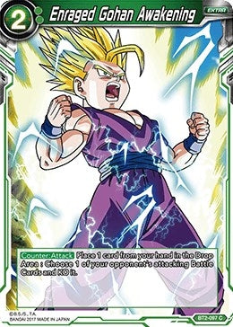 Image for Enraged Gohan Awakening (BT2-097) (Union Force) - Dragon Ball Super: Masters