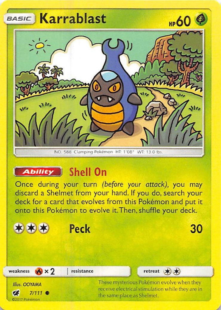 Image for Karrablast (7/111) (SM04) - Pokemon