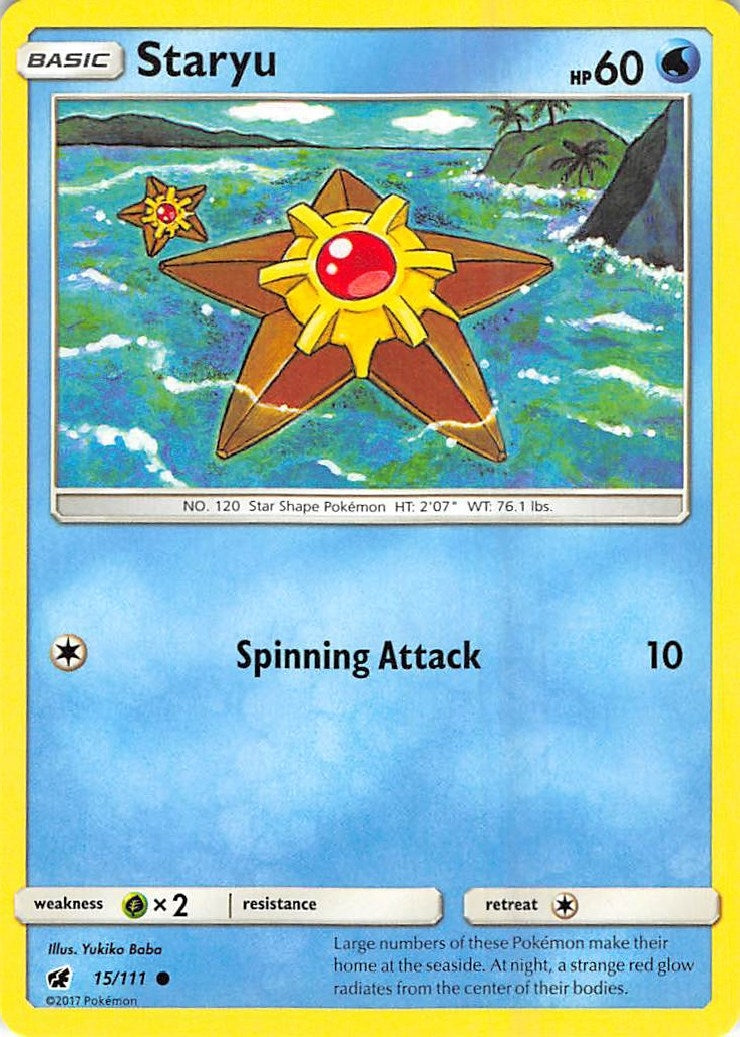 Image for Staryu (15/111) (SM04) - Pokemon