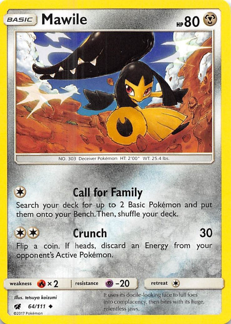 Image for Mawile (64/111) (SM04) - Pokemon