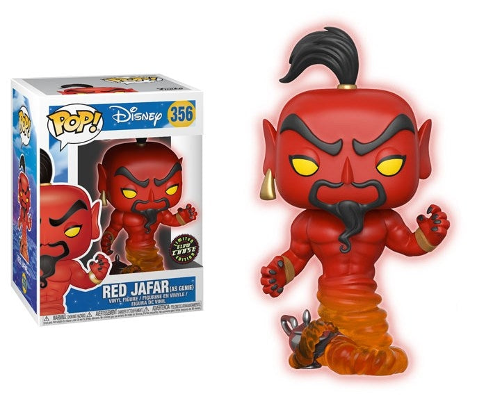 Image for Aladdin: Red Jafar (as Genie) (Glow in the Dark) (Limited Edition Chase) - Funko