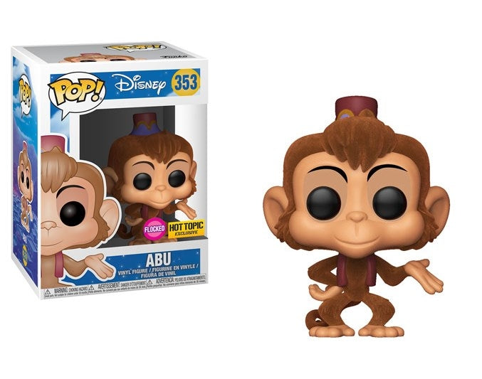 Image for Aladdin: Abu (Flocked) (Hot Topic Exclusive) - Funko