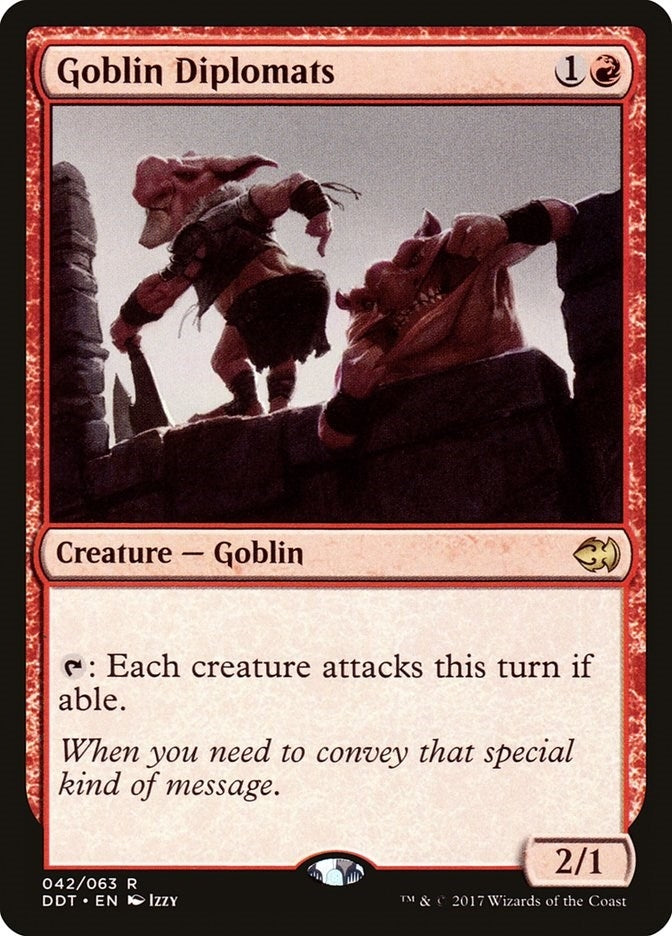 Image for Goblin Diplomats (42) (Merfolk vs. Goblins) - Magic: The Gathering