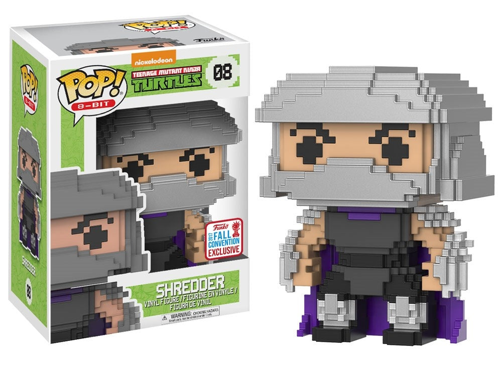 Image for Teenage Mutant Ninja Turtles: Shredder (8-Bit) (GameStop Exclusive) - Funko