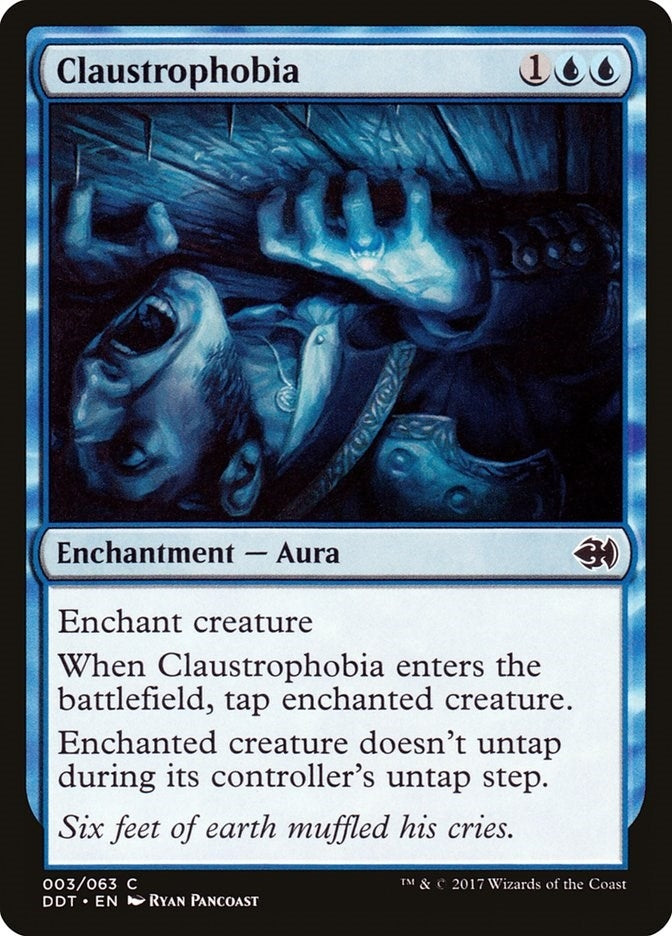 Image for Claustrophobia (3) (Merfolk vs. Goblins) - Magic: The Gathering