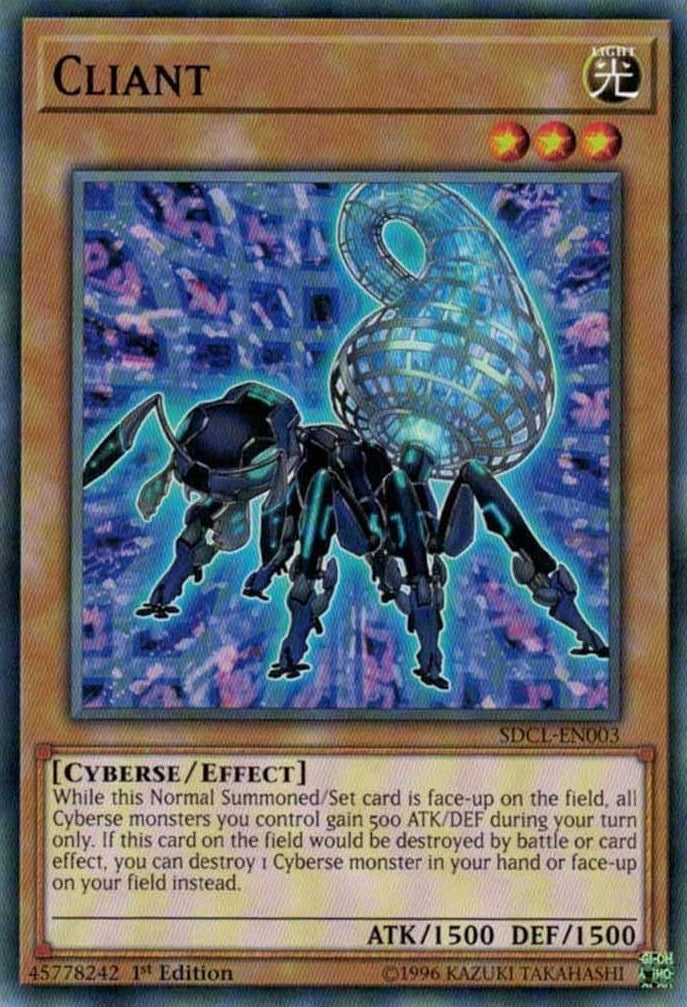 Image for Cliant (SDCL-EN003) (SDCL) - YuGiOh