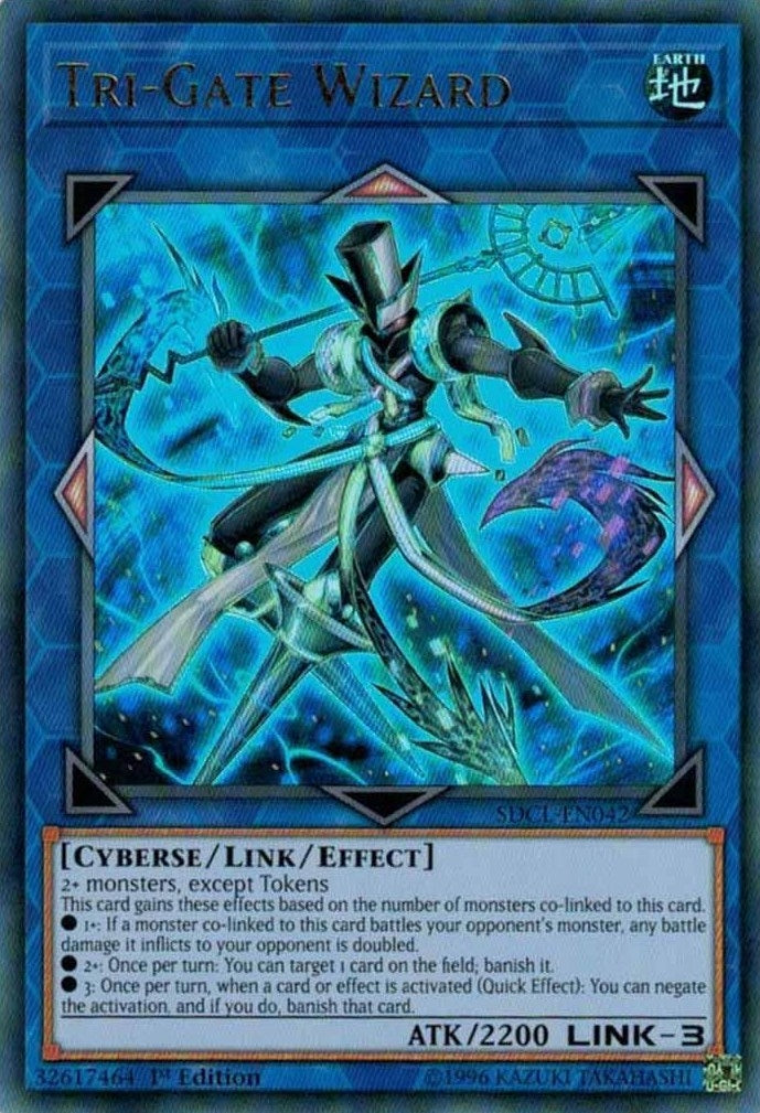 Image for Tri-Gate Wizard (SDCL-EN042) (SDCL) - YuGiOh