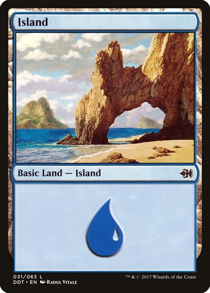 Image for Island (031) (31) (Merfolk vs. Goblins) - Magic: The Gathering