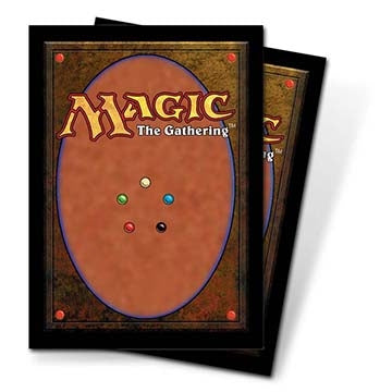 Image for Card Back Standard Deck Protectors for Magic (80-Pack) - Card Sleeves