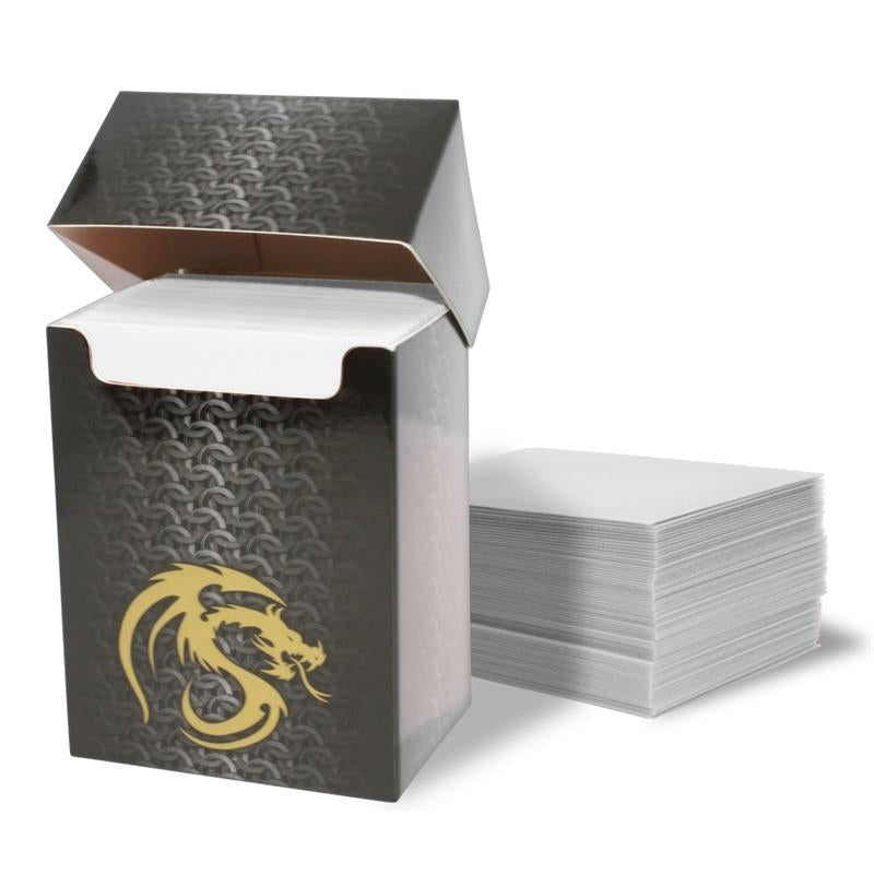 Image for Deck Guards Double Matte Standard - White (80-Pack) - Card Sleeves