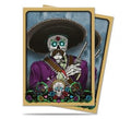 Image for Dia De Los Muertos Mariachi Standard Size Deck Protector Sleeves (50-Pack) - Card Sleeves