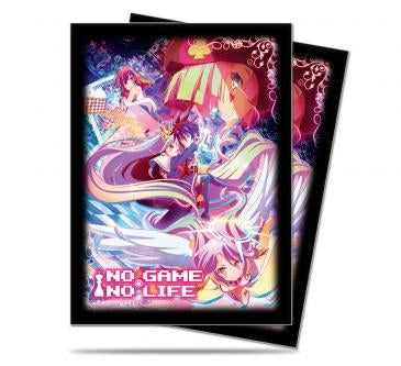 Image for Disboard Standard Deck Protectors for No Game No Life (65-Pack) - Card Sleeves