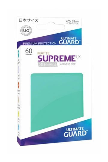 Image for Double Matte Sleeve - Supreme UX Sleeves Japanese Turquoise (60-Pack) - Card Sleeves