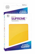Image for Double Matte Sleeve - Supreme UX Sleeves Yellow (80-Pack) - Card Sleeves