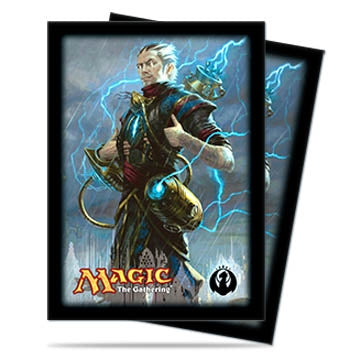 Image for Dragon's Maze Ral Zarek Standard Deck Protectors for Magic (80-Pack) - Card Sleeves