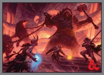 Image for Dungeons and Dragons Fire Giant Standard Sized Deck Protector Sleeves (50-Pack) - Card Sleeves