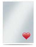 Image for Emoji: Heart Standard Sleeve Covers (50-Pack) - Card Sleeves