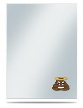 Image for Emoji: Holy #&$! Sleeve Covers (50-Pack) - Card Sleeves