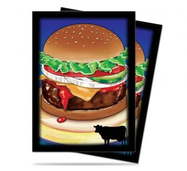 Image for Foodie Burger Standard Deck Protectors (50-Pack) - Card Sleeves