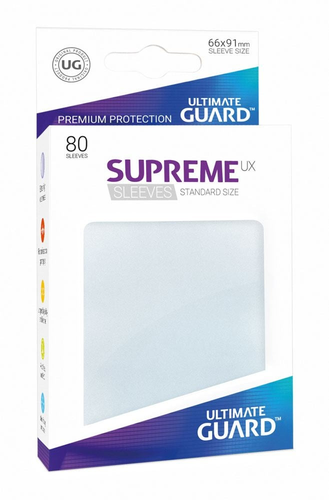 Image for Gloss Frosted Sleeve - Supreme UX Sleeves (80-Pack) - Card Sleeves