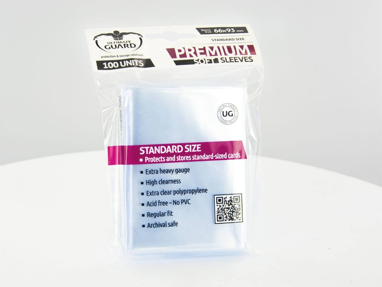 Image for Gloss Sleeve - Premium Soft Sleeves Clear (100-Pack) - Card Sleeves