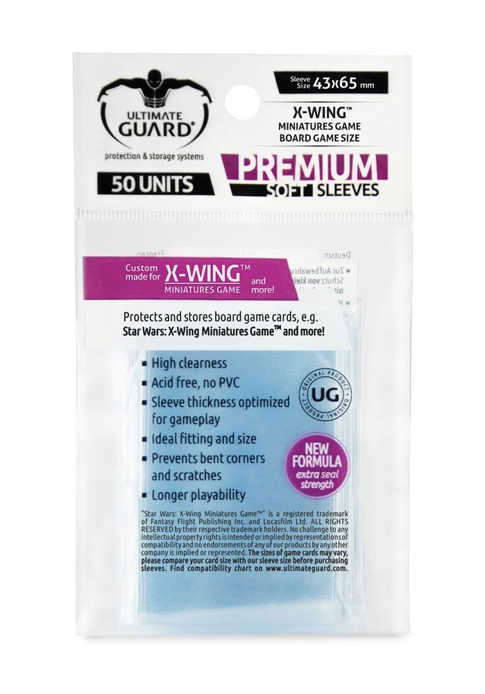 Image for Gloss Sleeve - Premium Soft Sleeves for Board Game Cards (50-Pack) - Card Sleeves