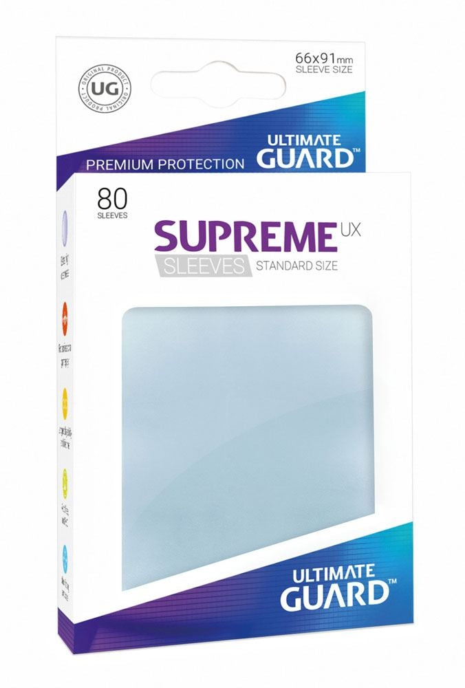 Image for Gloss Sleeve - Supreme UX Sleeves Clear (80-Pack) - Card Sleeves