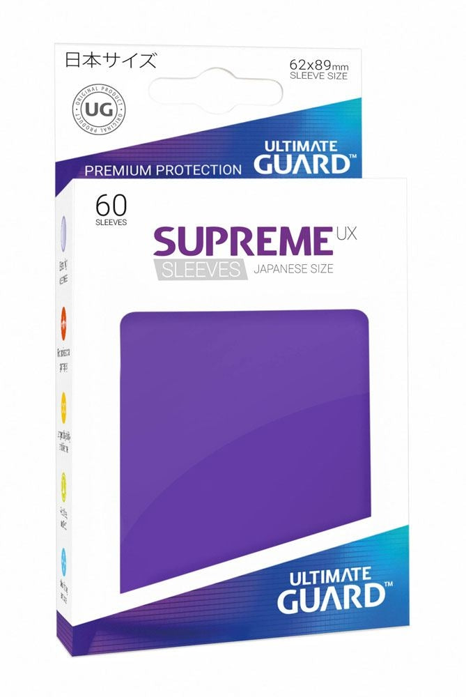 Image for Gloss Sleeve - Supreme UX Sleeves Japanese Purple (60-Pack) - Card Sleeves