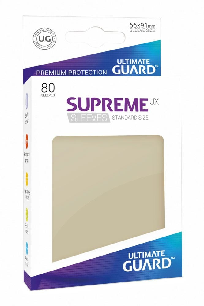 Image for Gloss Sleeve - Supreme UX Sleeves Sand (80-Pack) - Card Sleeves
