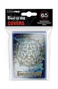 Image for Gold Magic Circle Sleeve Covers for Force of Will with Hymnal's Memoria Promo (65-Pack) - Card Sleeves