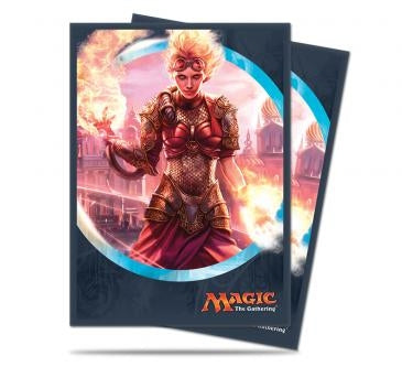 Image for Kaladesh Chandra, Torch of Defiance Standard Deck Protector sleeves for Magic (80-Pack) - Card Sleeves