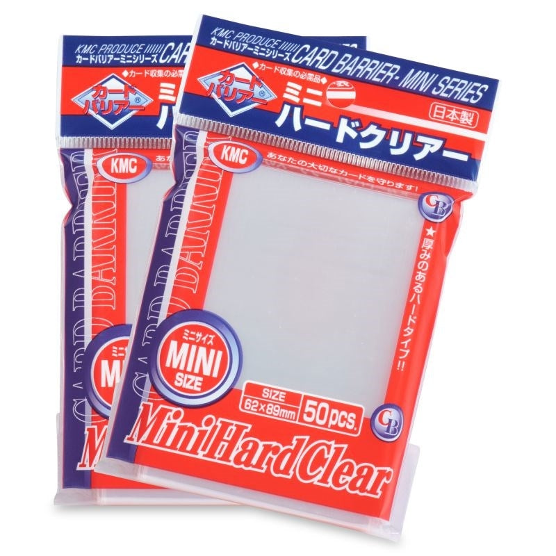 Image for KMC Card Barrier - Mini Series - Hard Clear (50-Pack) - Card Sleeves