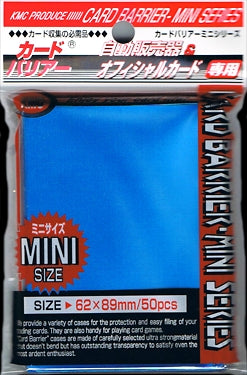 Image for KMC Card Barrier - Mini Series - Metallic Blue (50-Pack) - Card Sleeves