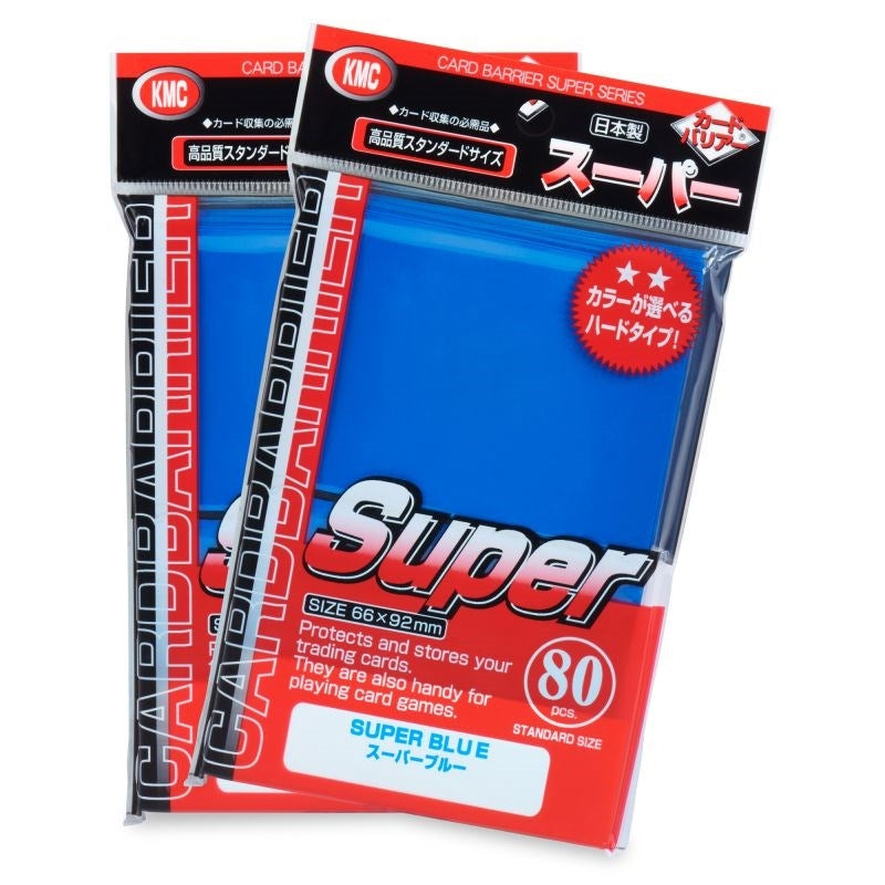 Image for KMC Card Barrier - Super Series - Super Blue (80-Pack) - Card Sleeves