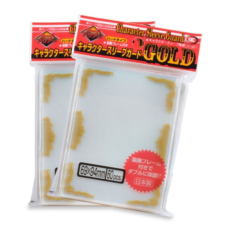 Image for KMC Over Sized - Character Guard Sleeves - Gold (60-Pack) - Card Sleeves
