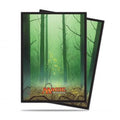Image for Mana 5 Forest Standard Deck Protector sleeves for Magic (80-Pack) - Card Sleeves