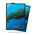 Image for Mana 5 Island Standard Deck Protector sleeves for Magic (80-Pack) - Card Sleeves