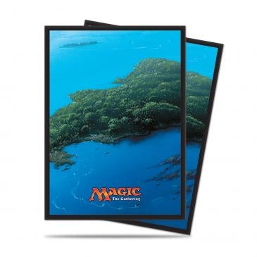 Image for Mana 5 Island Standard Deck Protector sleeves for Magic (80-Pack) - Card Sleeves