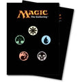 Image for Mana Symbols Standard Deck Protectors for Magic (80-Pack) - Card Sleeves