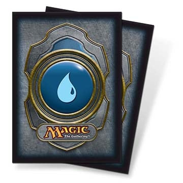 Image for Mana v3 Blue Standard Deck Protectors for Magic (80-Pack) - Card Sleeves