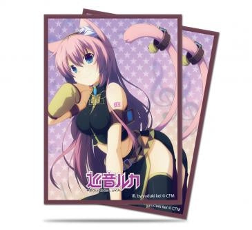 Image for Megurine Luka Nekomimi Deck Protector sleeves 50-count (50-Pack) - Card Sleeves