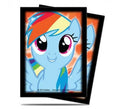 Image for My Little Pony Rainbow Dash Deck Protector Sleeves (65-Pack) - Card Sleeves