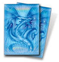 Image for Navy Diamond Dragon Small Deck Protectors by Monte Moore (50-Pack) - Card Sleeves