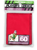 Image for Player's Choice Yu-Gi-Oh! Card Sleeves - Red (60-Pack) - Card Sleeves